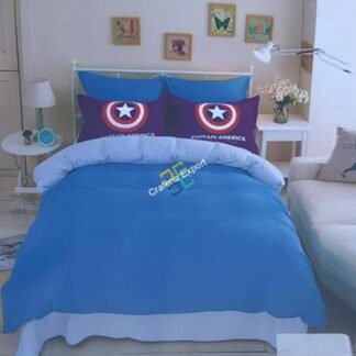 Comfortable Plain Cotton Double Bedsheet with 2 Pillow Covers