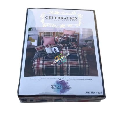 Royal Cotton Double Bedsheet with 2 Pillow Cover - Image 2