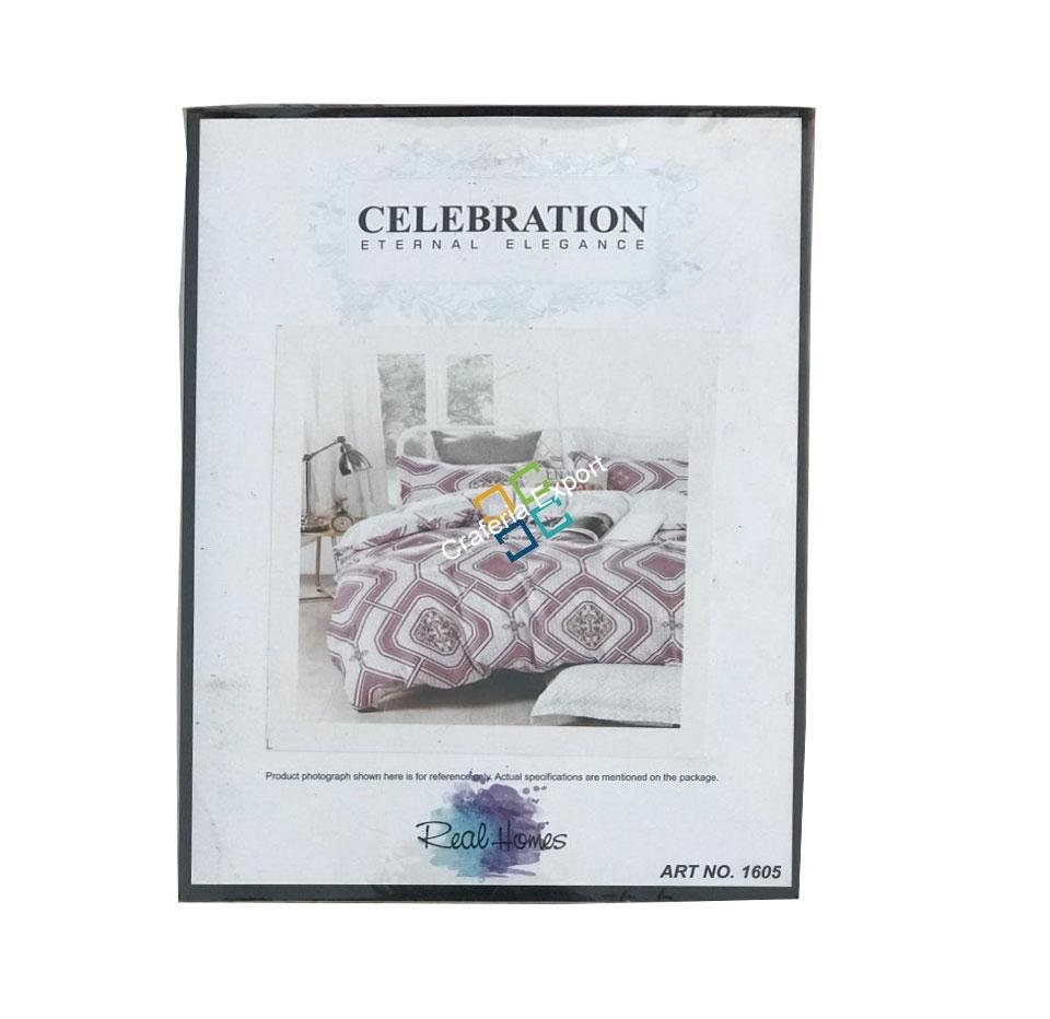 Innovative collection Double bed cotton bedsheet with 2 Pillow Cover - Image 2