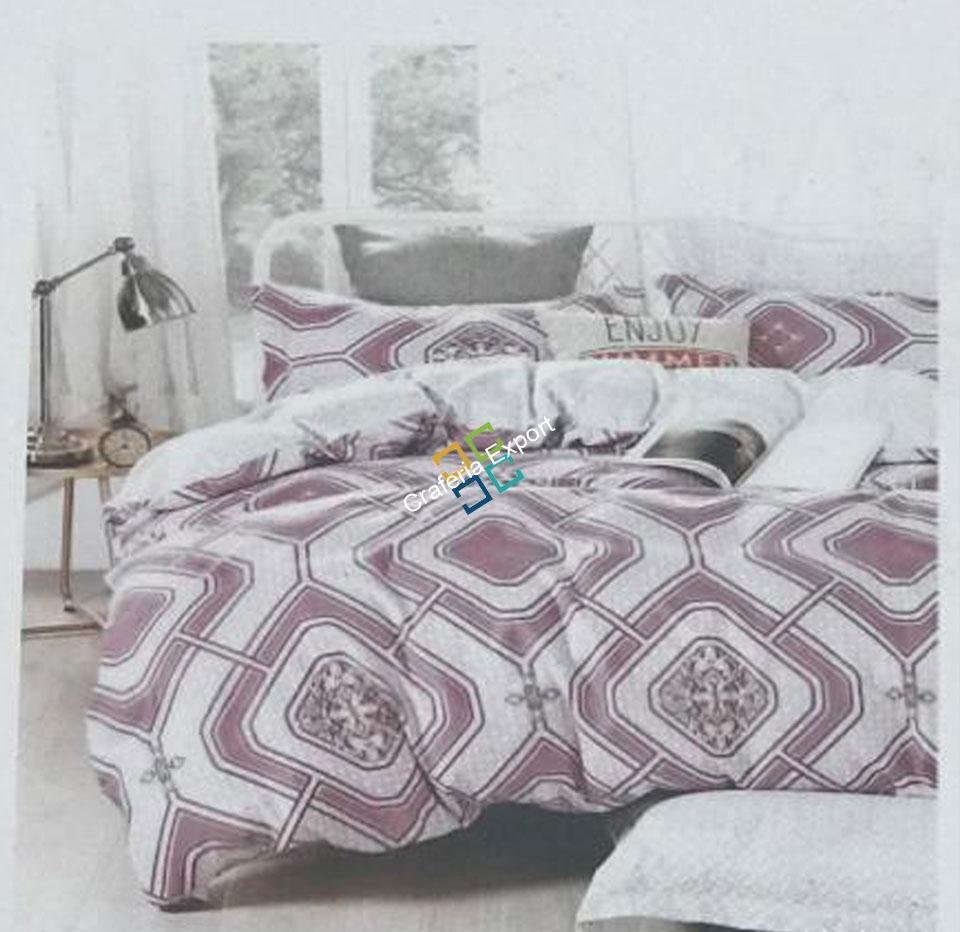 Innovative collection Double bed cotton bedsheet with 2 Pillow Cover