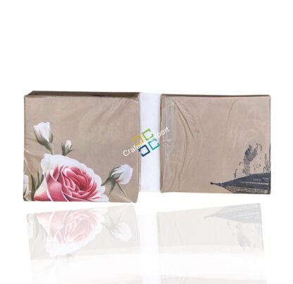 Florid print cotton single bedding with 1 pillow cover - Image 3