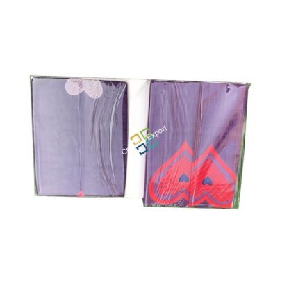 Black Bedsheet with Love hearts Premium Quality Cotton - Image 3
