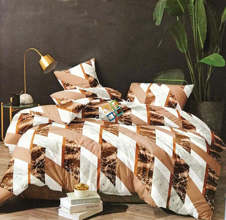 Geometrical printed double bedsheet for home decor/gifts