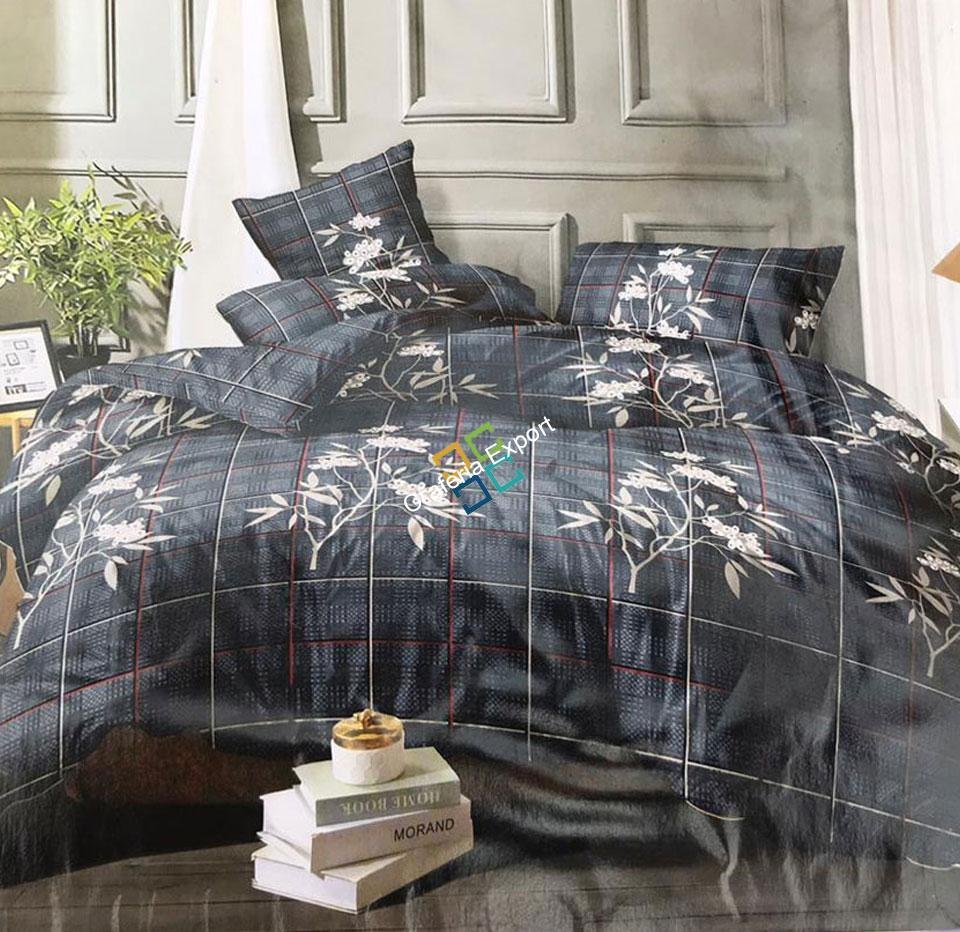 Floral printed king size double bedsheet for home decor