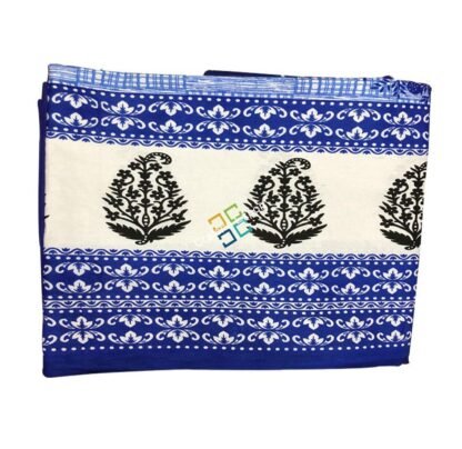 Classic Single Bedsheet with multi Tree printed with Two Pillow Covers - Image 2