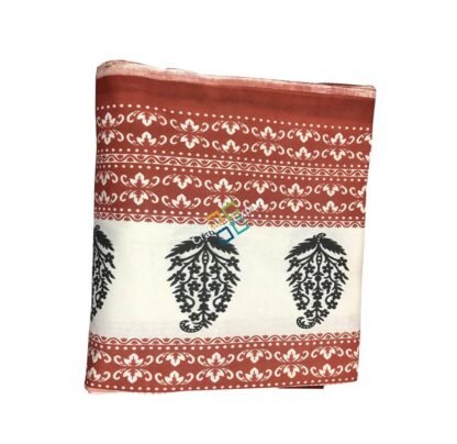 Jaipuri Print Single Cotton Bedsheet with 2 Pillow Covers - Image 6