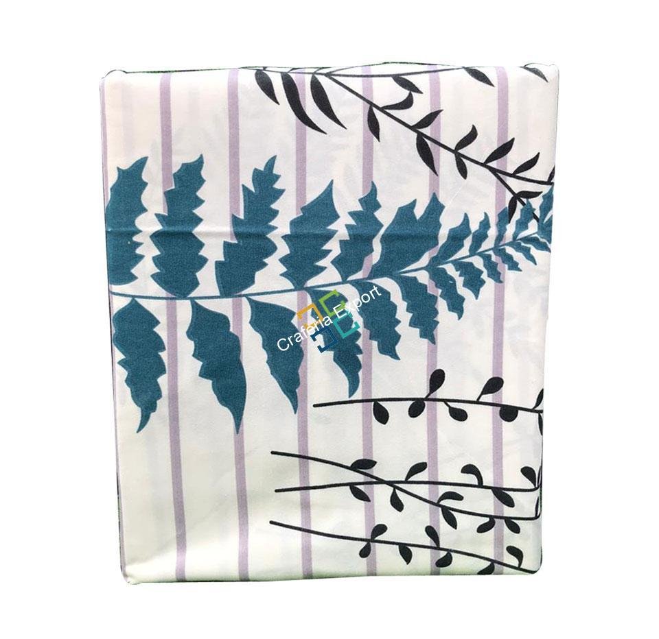 White floral printed double bedsheet for home decor/gifts - Image 3