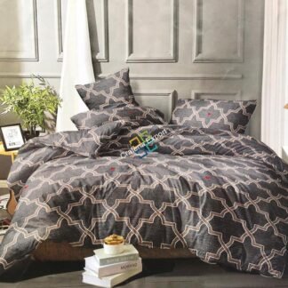 Authentic design double bedsheet for home decor/room (with 2 pillow cover)