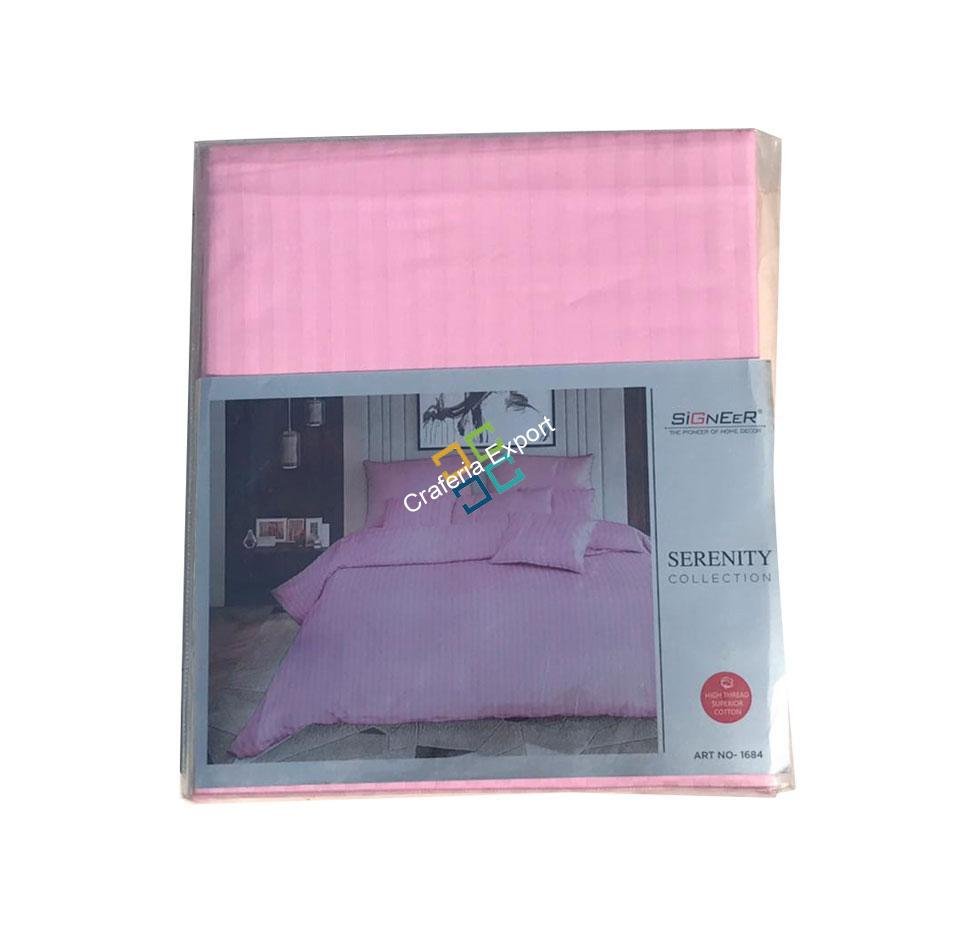 3 pcs set Beautiful printed lineing king size bedsheet for home decor - Image 4