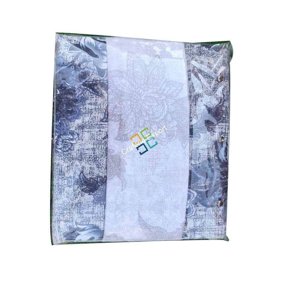 4 pcs set Beautiful floral printed double bedsheet for home decor - Image 4