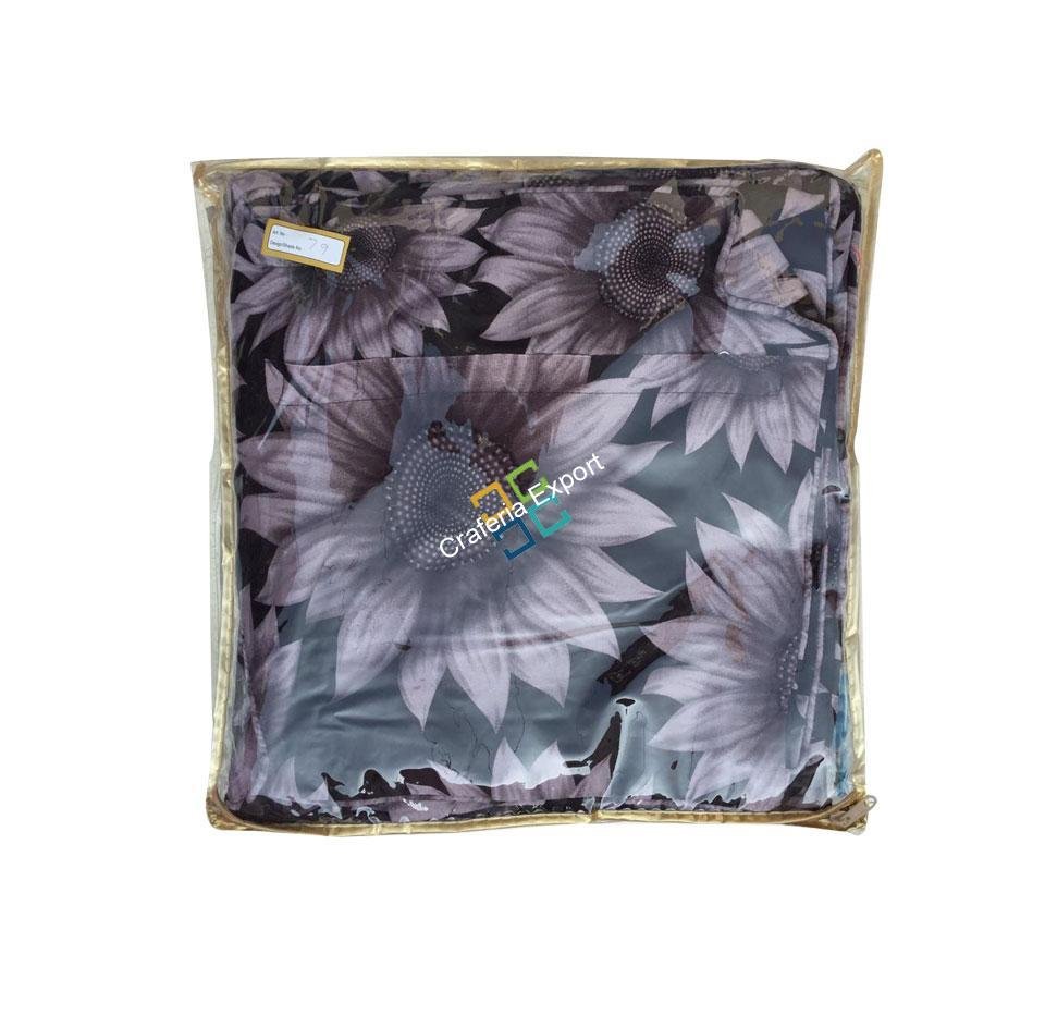 King size Floral printed double bedsheets for home decor/gifts - Image 4