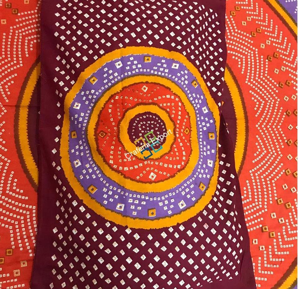 Printed Unique Single Bedsheet with One Pillow Cover - Image 2