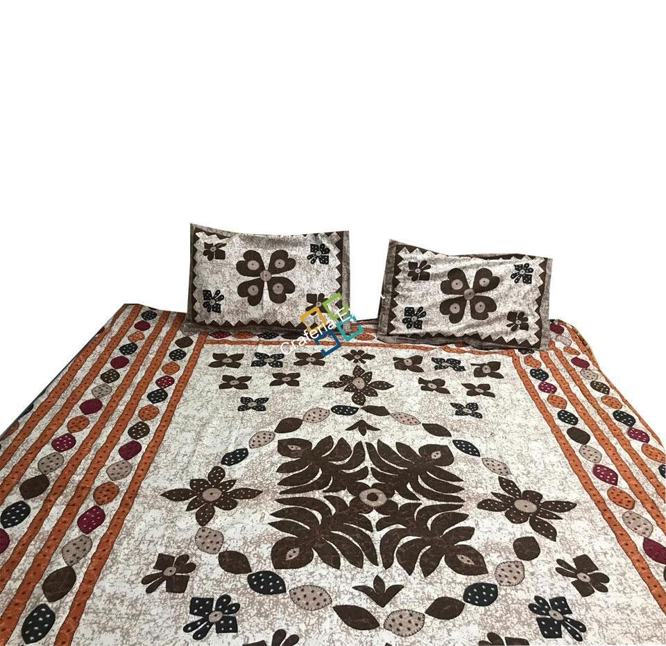 Jaipuri Abstract design printed cotton Double Bedsheet - Image 3