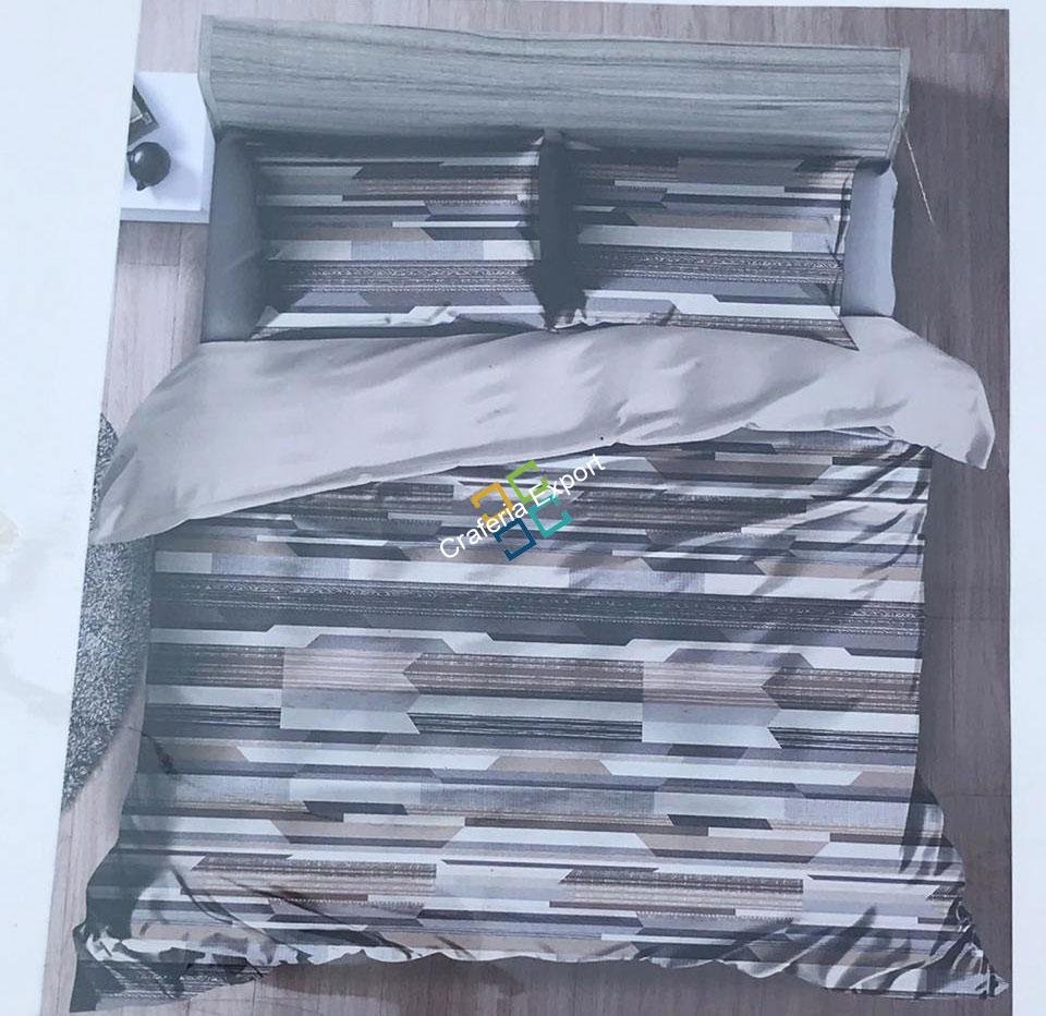 Cotton Bedsheet for Double Bed Size with 2 Pillow Covers