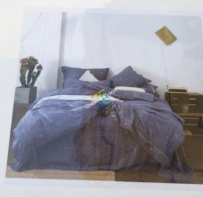 Beautiful Cotton King Size Bedsheet with 2 Pillow Covers Set
