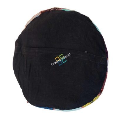 Embroidered  Pouffe Cover handmade Ottoman Cover Pouffe decortaion - Image 3