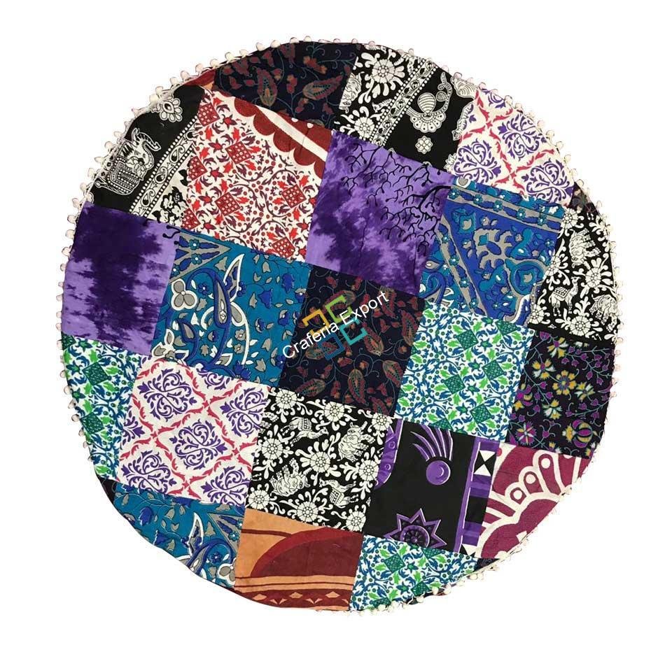 Perfect Floor Cushion Cover Round Beautiful Covers With Cushion - Image 3