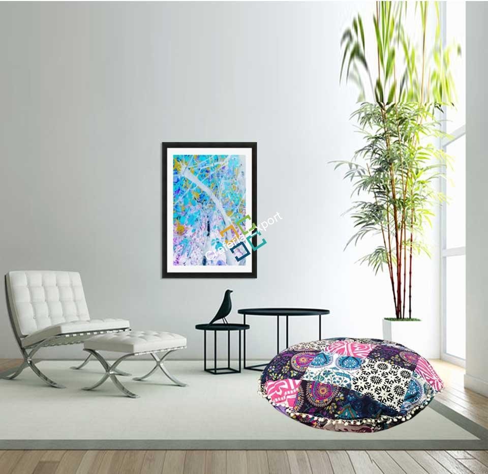 Amazing Floor Cushion Cover Round Beautiful Covers With Cushion - Image 2