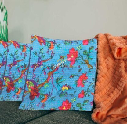 Jaipuri printed Cushion Cover Set of 2 - Image 2