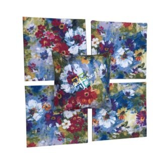 Unique Floral Printed Cushion Covers for Interior Decor (Set of 5)