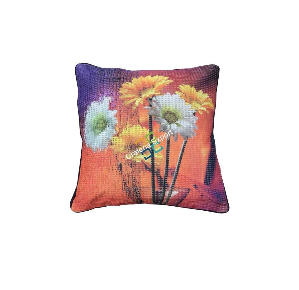 Colorful sunflower printed cushion pillow covers (set of 5) - Image 2