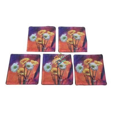 Colorful sunflower printed cushion pillow covers (set of 5) - Image 3