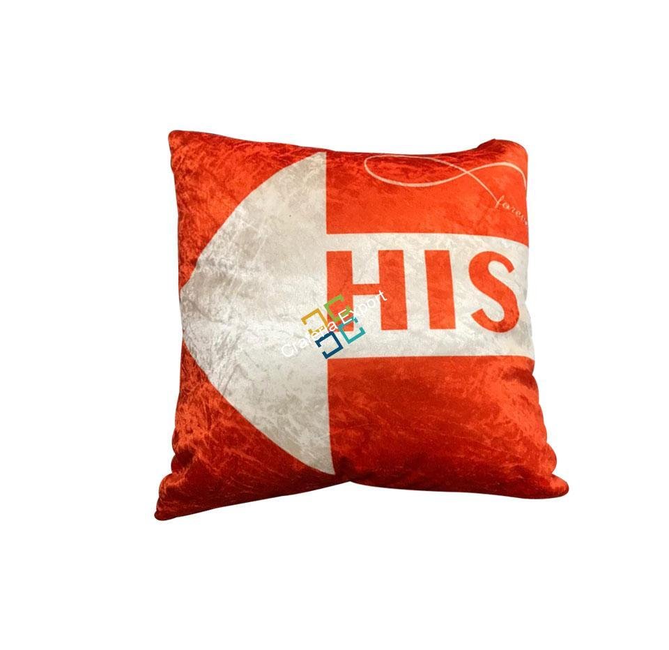 Elegant Designed His Her Cushion Cover For Couples - Image 4