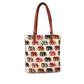 Trendy Printed Cotton Tote/Handbag for women/ girls