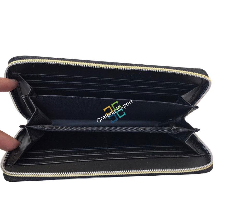 Casual Canvas Wallet/purse with Elephant Design - Image 2