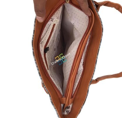 stylish Cotton Shoulder handbag For causal - Image 3