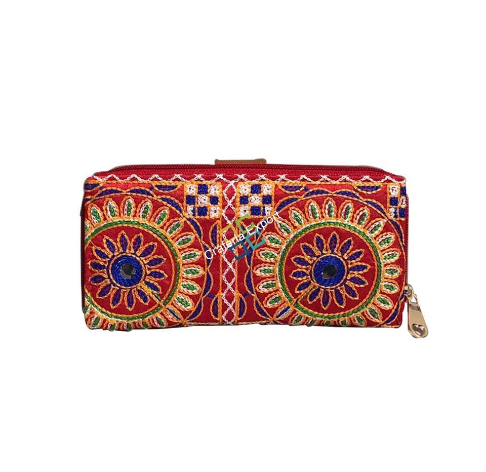 Stylish Embroidery Wallet/Purse for women / girls - Image 2