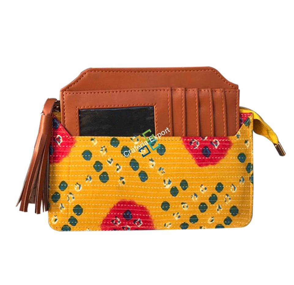 Removable Card Slots Wristlet Wallet For Girls / Women