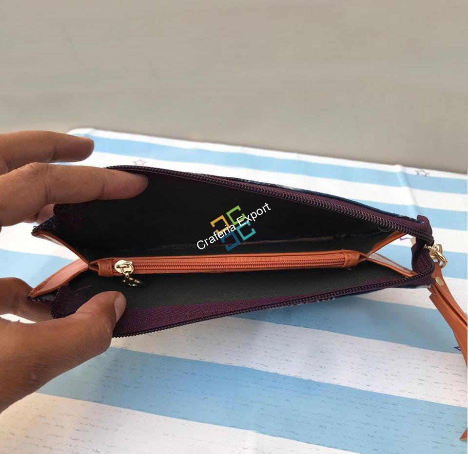 Removable Card Slots Wristlet Wallet For Girls / Women - Image 5