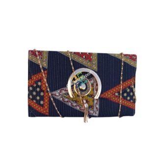 Stylish cotton sleek design hand-clutch/wallet for girls / women