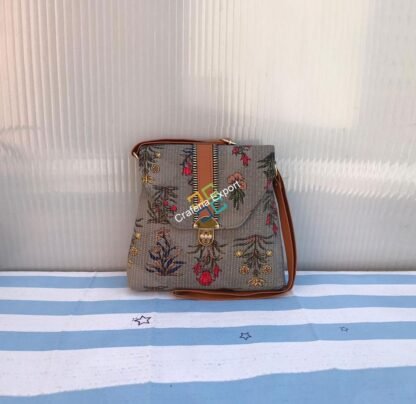 Trendy casual cotton cross body/sling bag - Image 3