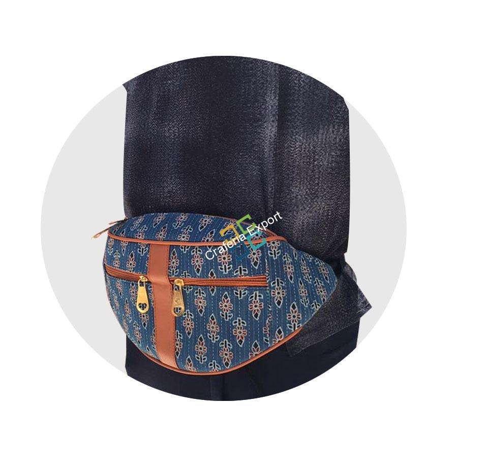 Trendy Waist Bags / Pouches With Belt For Men And Women / For Travel Outing Unisex