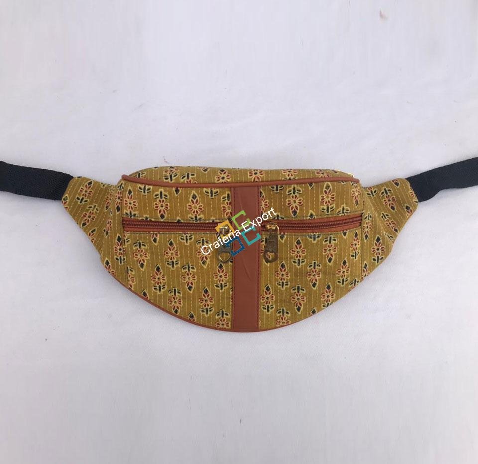 Trendy Waist Bags / Pouches With Belt For Men And Women / For Travel Outing Unisex - Image 2