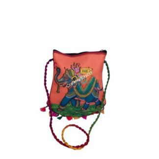 Rajasthani Painting design Sling Bag for Women & Girls
