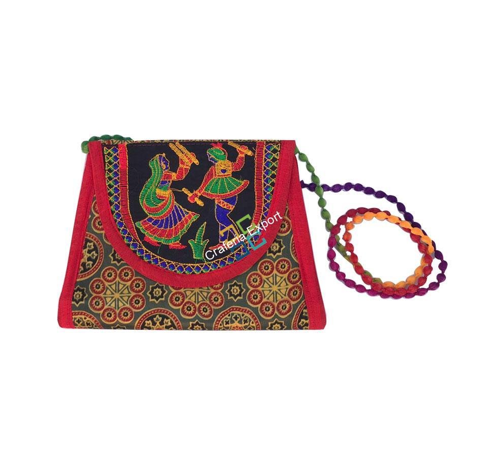 Beautiful dandiya Design Sling / Cross-Body Bag
