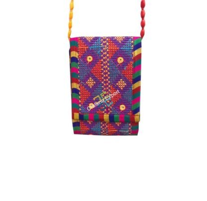 Embroidered sling bag/cross- body bag - Image 6