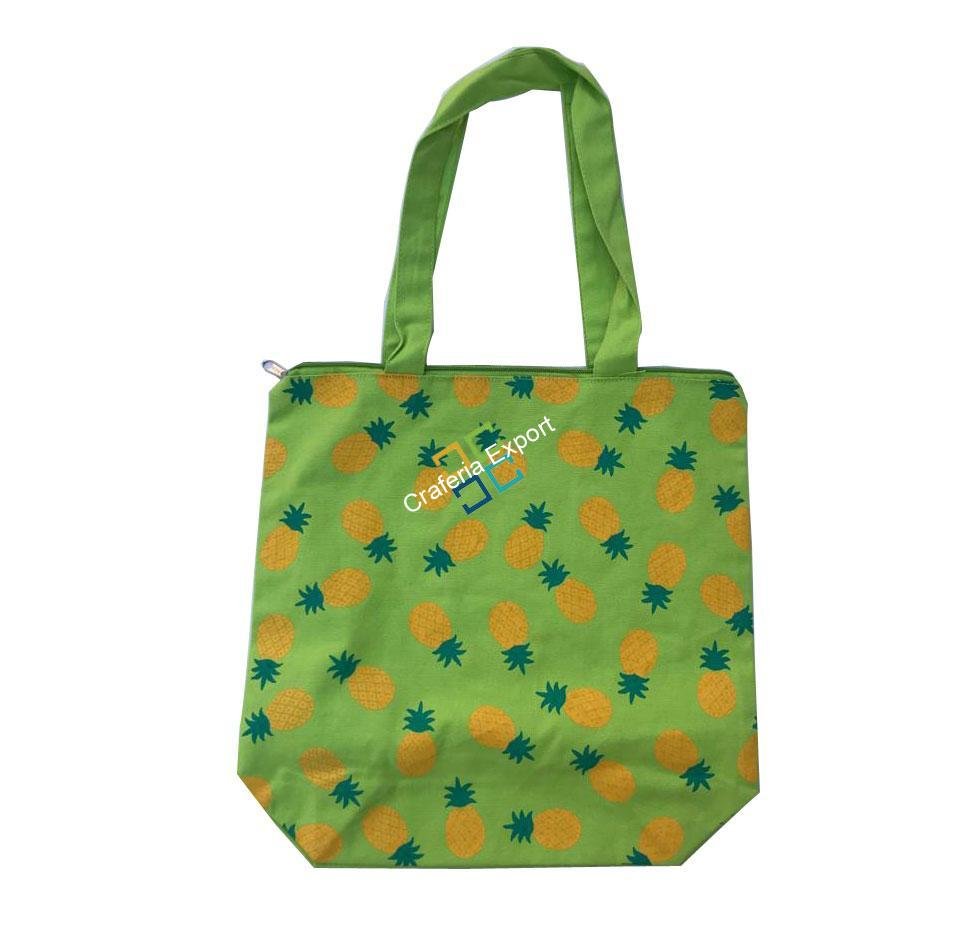 Trendy Printed Cotton Hand/shoulder bag for women / girls - Image 4