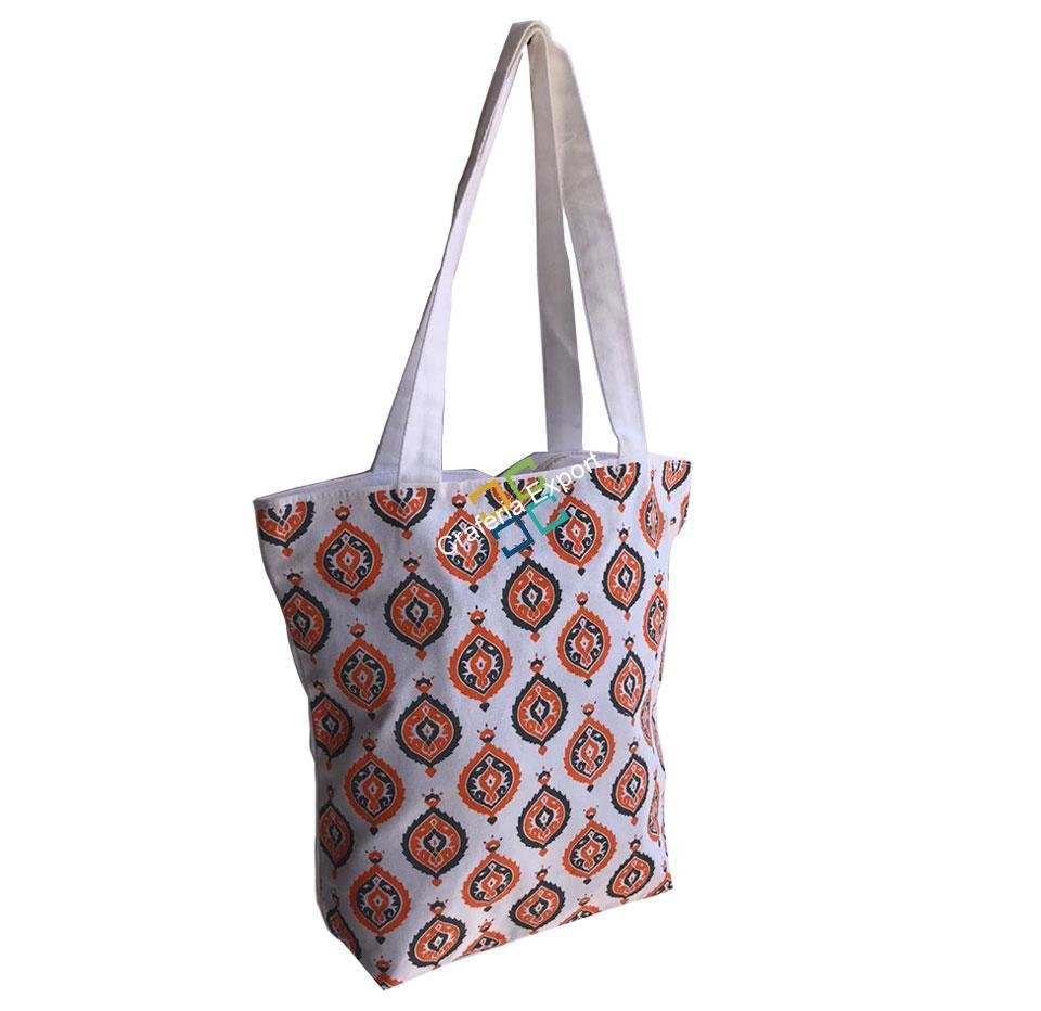 cotton printed handbags for women/girls