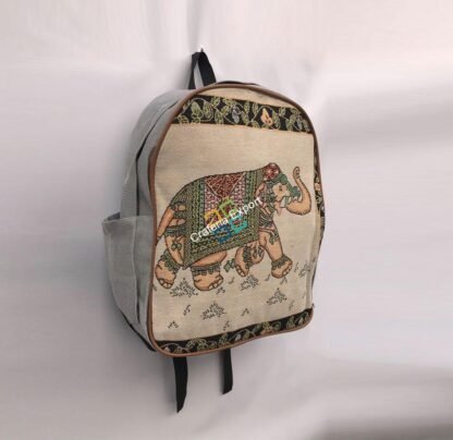 Casual Backpack/school travel bags with elephant printed - Image 2