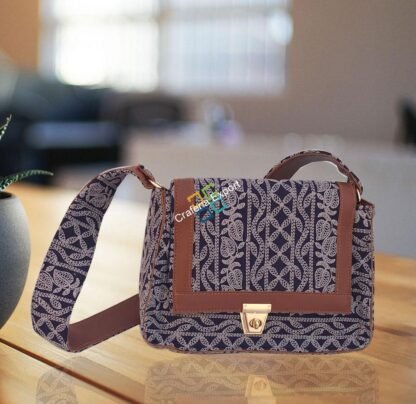 Trendy lucknowi printed sling bags for women/handbag for ladies