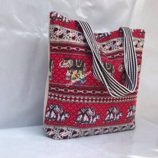 Elephanta printed shoulder tote/Handbags
