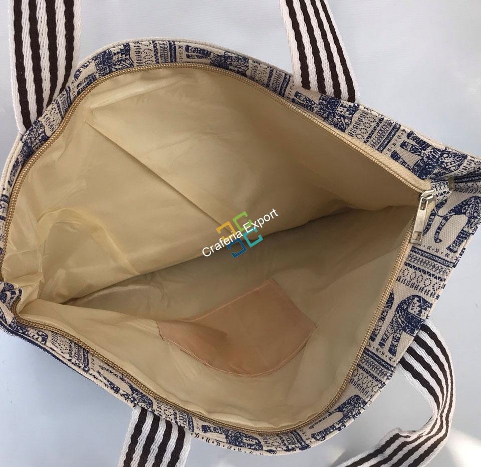 Elephanta printed shoulder tote/Handbags - Image 3