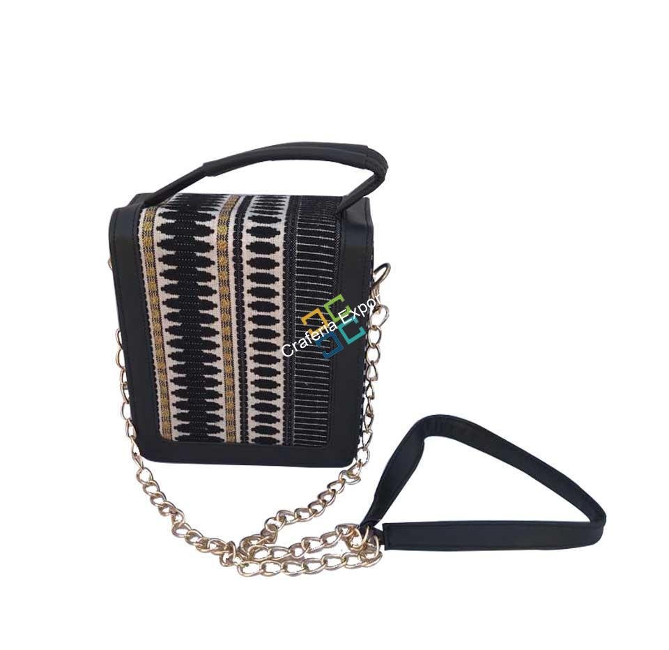 Classy Jacquard Design Sling Bag/Handbag For Women & Girls