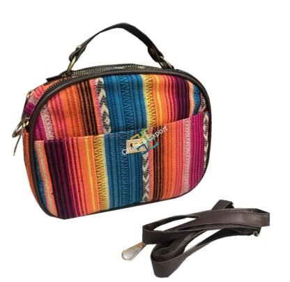 Stylish Jacquard Printed Cross Body Bag / Trendy designed Bag for Girls/ Women