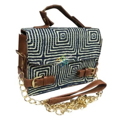 Ikkat Print Sling Bag/Handbag For Women & Girls