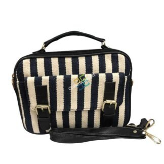 Fashionable Jacquard patterned Sling Bag/Handbag For Women & Girls